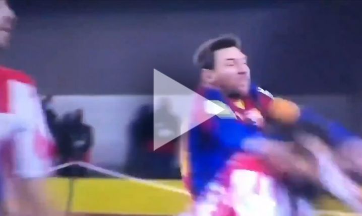 ZA TO Leo Messi dostał czerwoną kartkę! [VIDEO]